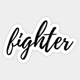 Fighter Sticker